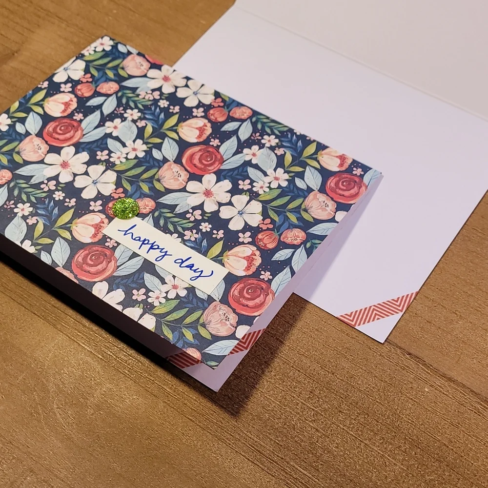 ×5 Variety Foiled Handmade Cards - Picture 4 of 7